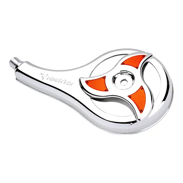 Calota Rodo-ar Caminhão Elipse Laranja Resfriar Plástico L/e