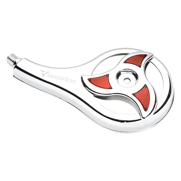 Calota Rodo-ar Caminhão Elipse Vermelho Resfriar Plástico L/e