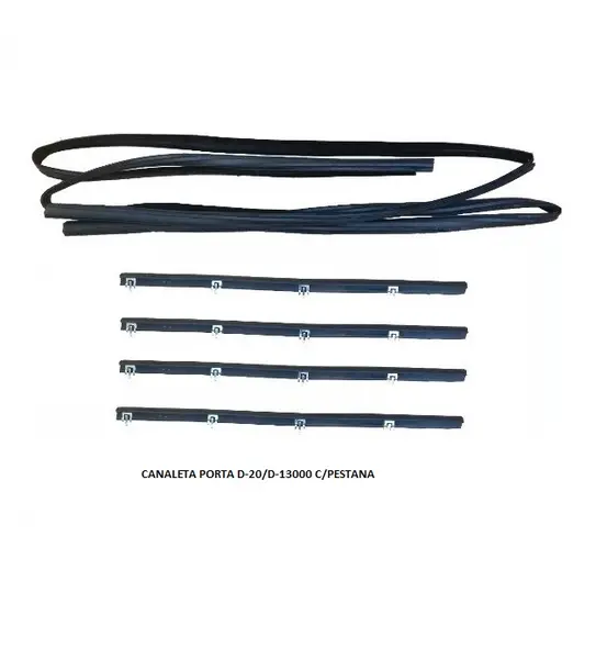 Canaleta Porta D-20/D-13000 C/pestana — D-13000