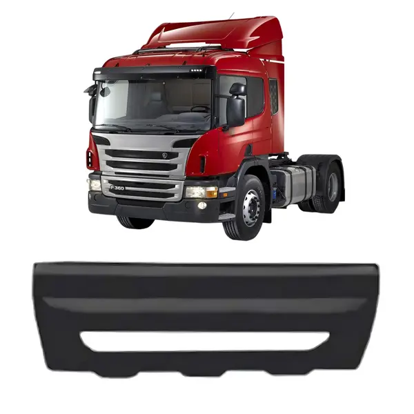 Capa Centro Parachoque Caminhão Scania S5 Off Road Até 2009 Resistente