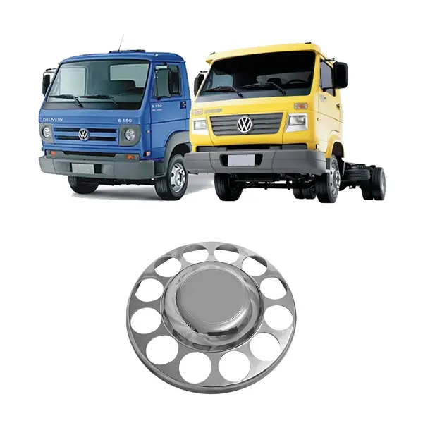 Capa Cubo Roda Dianteira Caminhão VW 3/4 12 Furos (unitario)