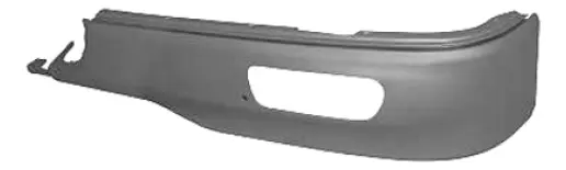 Capa Parachoque Inf Esquerda Plastico MB Axor — 9448850525