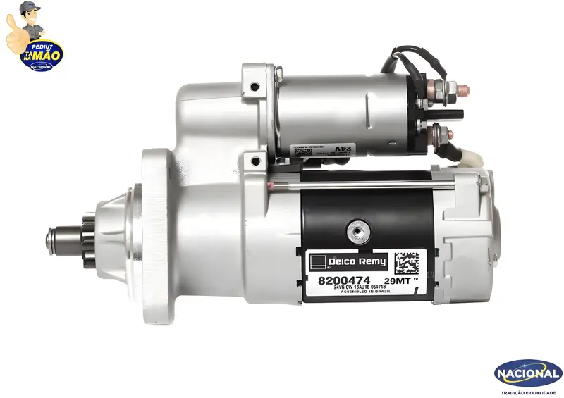 Carcaca Motor Arranque 29MT Delco Remy C — 8200474C
