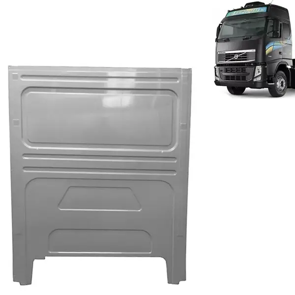 Centro Chapa Traseira Cabine para Caminhão Volvo FH Globetrotter Até 2014