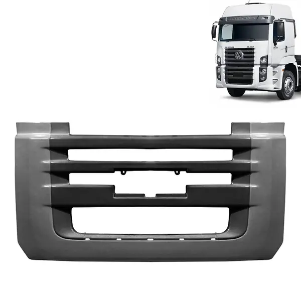 Centro Para-Choque Cinza para Caminhão VW Constellation 3 Estribos