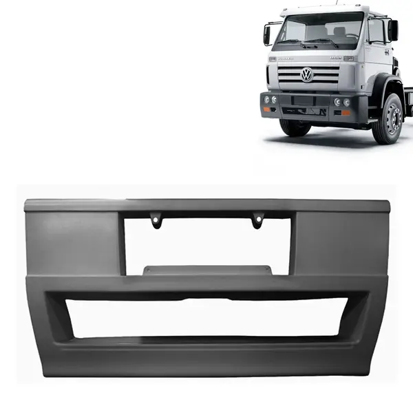 Centro Para-Choque Dianteiro para Caminhão VW Titan / Worker Cinza