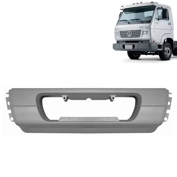 Centro Para-Choque Dianteiro para Caminhão VW Worker 3/4 2000 á 2005 Cinza