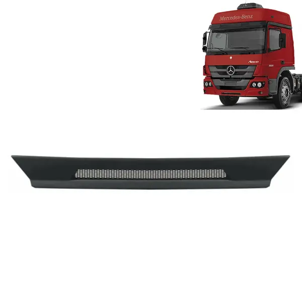 Centro Spoiler Para-choque Para MB Atego Após 2012 Modelo Similar ao Original