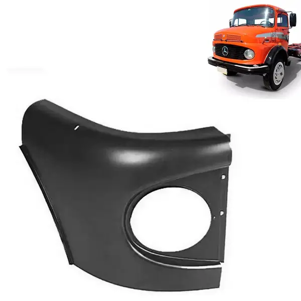 Chapa Lateral Cabine Farol para Caminhão MB 1111 / 1113 / 1513 / 1313 Lado Direito