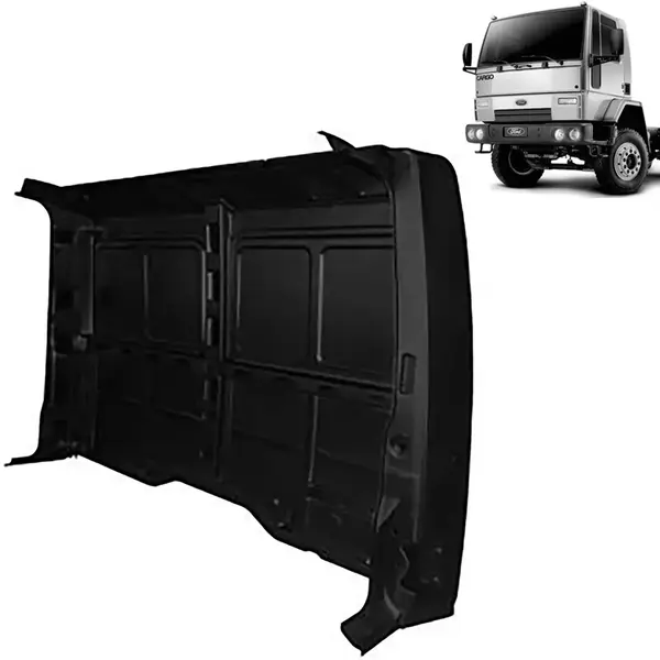 Chapa Painel Traseiro Cabine para Caminhão Ford Cargo Até 2010 Pesado