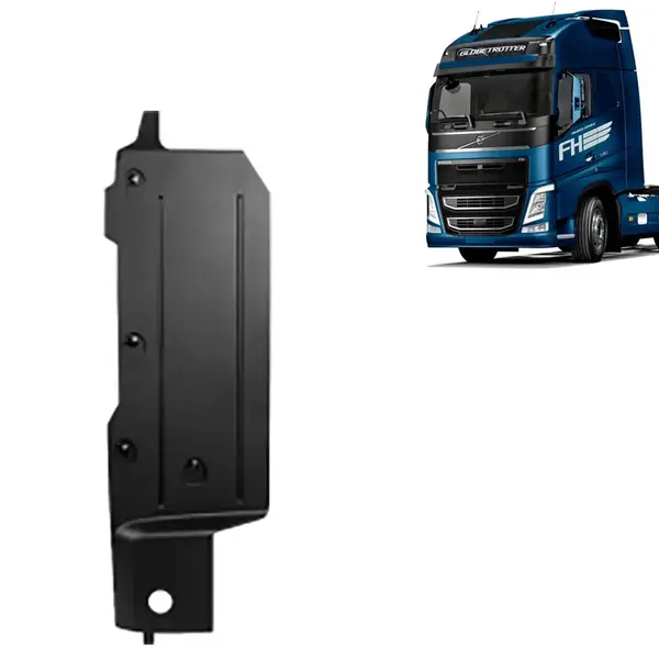 Chapa Proteção Farol para Caminhão Volvo FH após 2015 Lado Esquerdo