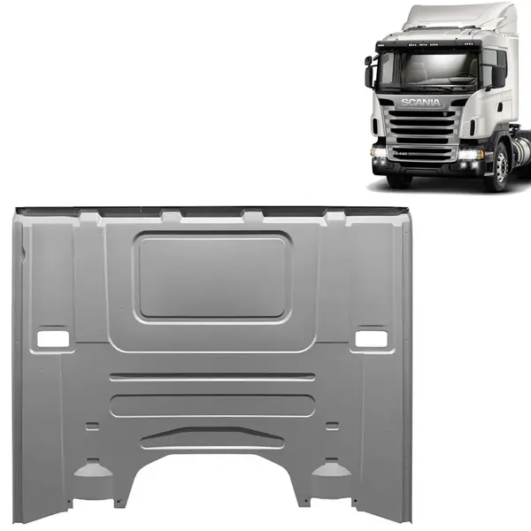 Chapa Traseira Cabine para Caminhão Scania S5 G / R Com Filtro Lateral