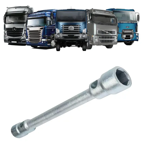 Chave de Roda Caminhão MB Sc Volvo VW Cargo 30X33MM sem Cabo