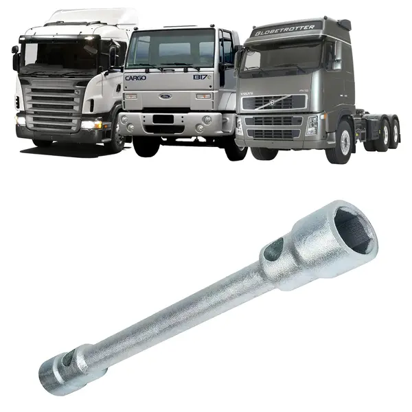 Chave de Roda Caminhão Sc Volvo Ford Cargo 27X33MM sem Cabo