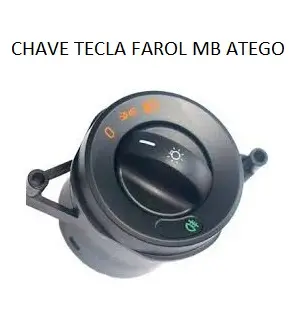 Chave Tecla Farol MB Atego