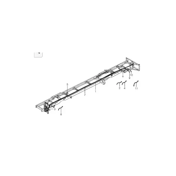 Chicote 2Z0971157 - Onibus Motor Traseiro — 2Z0971157
