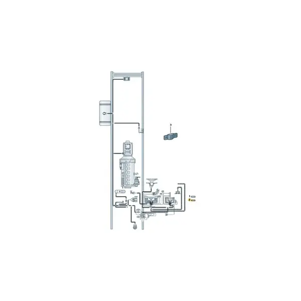Chicote do Painel de Instrumentos - 2W0971051EG - Onibus Motor Dianteiro — 2W0971051EG
