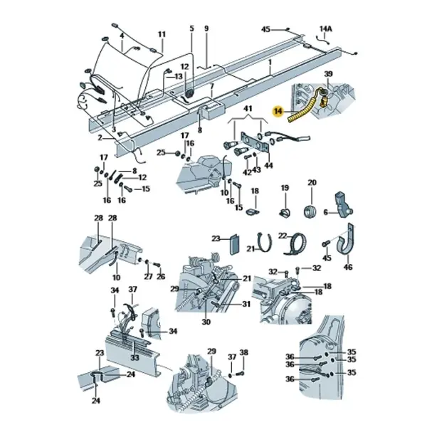 Chicote para Sensor de Rotações - Micro Onibus — 971555