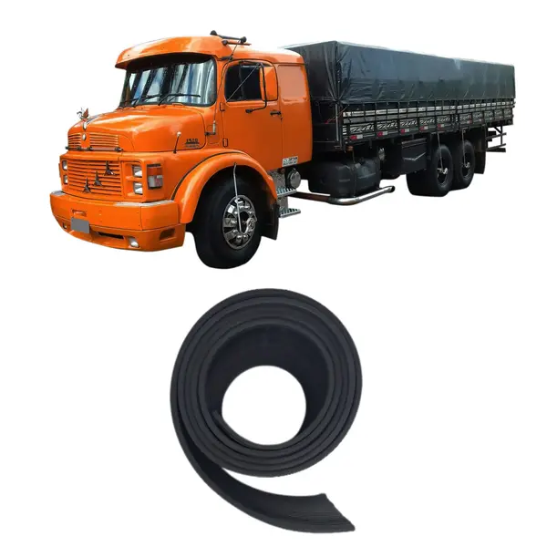 Cinta de Borracha Larga para Tanque de Caminhão MB 1519 1924 2219 - Resistente e Durável