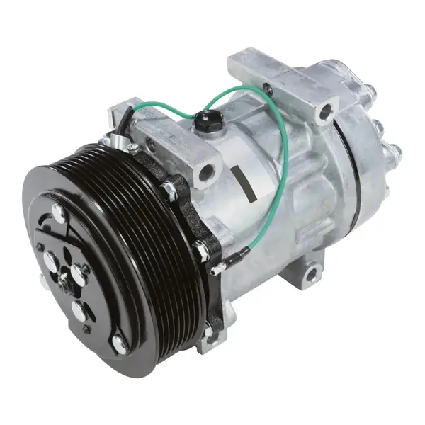 Compressor do Ar Condicionado com Polia - 132 mm - Volvo FH, NH, FM, FMX e VM