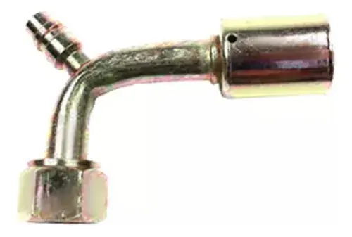 Conector 90 Graus 6MM R134A Femea Alum Ar Condicionado — ML2295