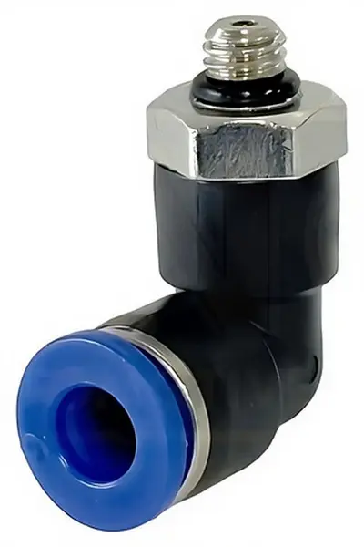 Conexao Cotovelo Engate Rapido 6MM MB — 42-722