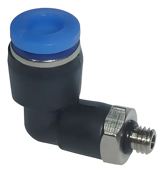 Conexao Cotovelo Giratoria p/ Tubo 6MM — PL06M5