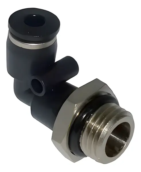 Conexao Cotovelo Giratorio Tubo 4MM 1/ Brc — PL04G02