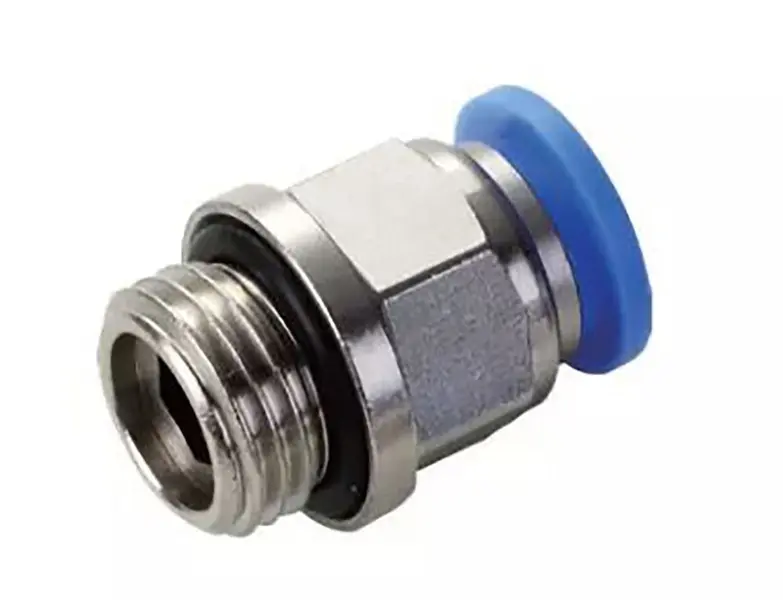 Conexao Macho Tubo 4MMX1/4"BSP Brc — PC04G02