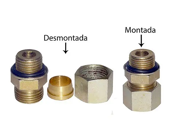 Conexao Tubo 10MM M16 para Scania 112 113 — 307586