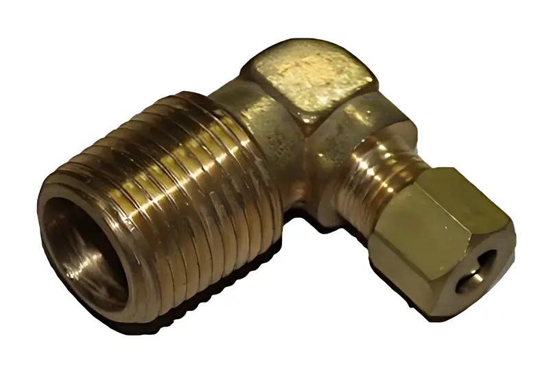 Cotovelo 1/2 Npt X 1/4 Tubo Carreta Porca Anilha