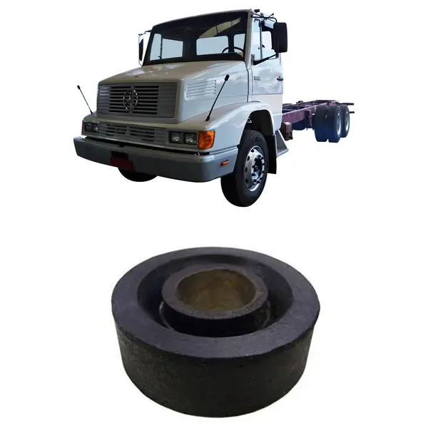 Coxim Cabine Capô Caminhão MB 1618 1620 Amortecedor Fecho