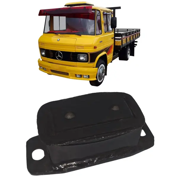 Coxim Dianteiro Cabine Caminhão MB 608 708 Moderno c/ Rosca