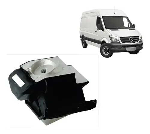 Coxim Esquerdo Motor Aluminio MB Sprinter — 9062411513
