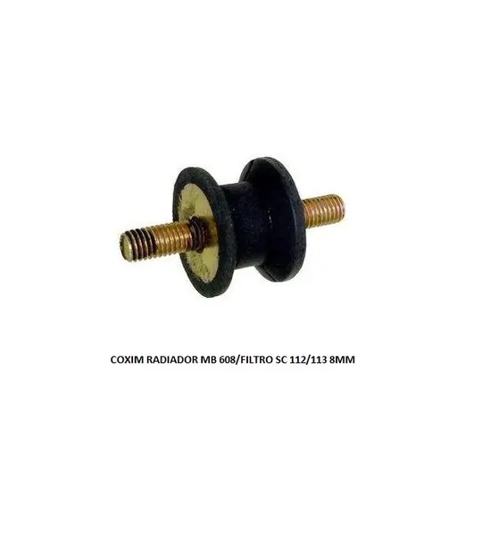 Coxim Radiador MB 608/FILTRO Sc 112/113 8MM