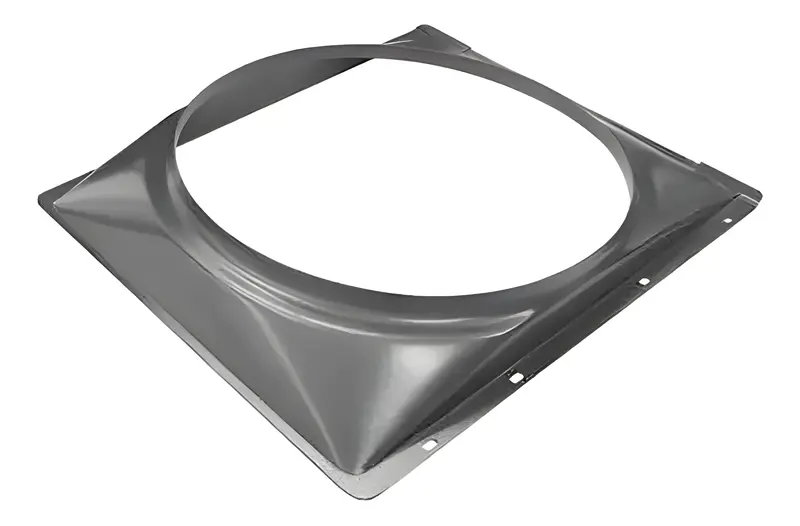 Defletor Ar Rad para Cummins VW Bus 2000 17240OT — 2T0121207D