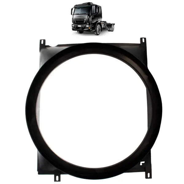 Defletor Ar Radiador para Iveco Tector — 504289370