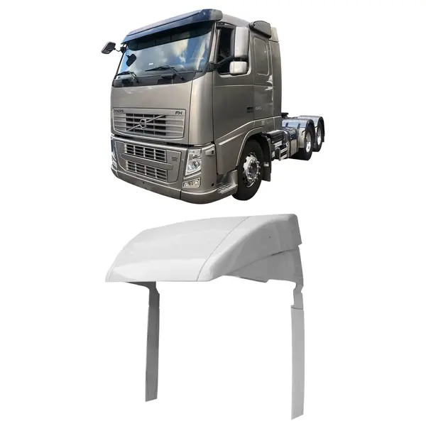 Defletor de Ar Caminhão Volvo FH até ...2014 Cab. Baixa Completo