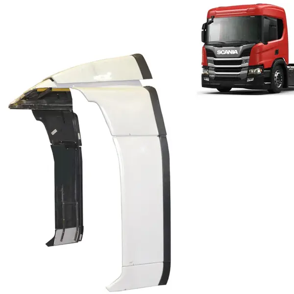 Defletor de ar Completo para Caminhão Scania P NTG após 2020 Sem Filtro Lateral