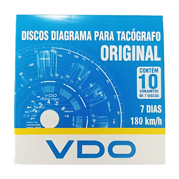 Disco Diagrama 7 Dias 180KM c/ 10 Unid — 2P0957040A