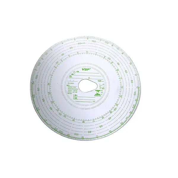 Disco Tacografo Diario 24H 125KM/H Papel — CD01D4005