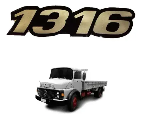 Emblema 1316 Resinado - MBB 1316 — 3458179614