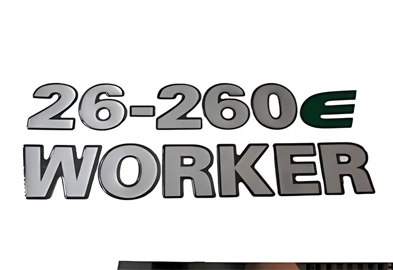 Emblema 26260E Lateral VW — 2U0854433E