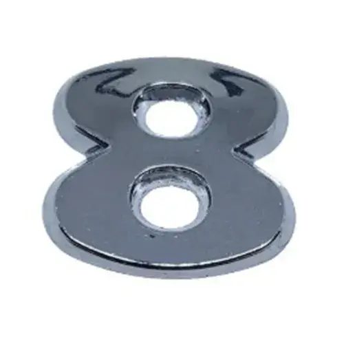 Emblema Adesivo Cromado Caminhão VW N° 8