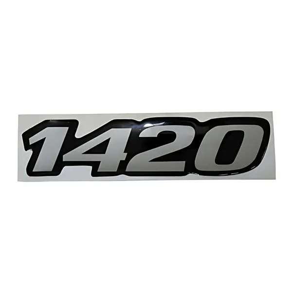 Emblema Cabine MB 1420 Liso Resinado — MB1420