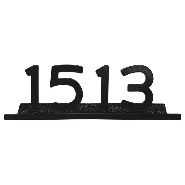Emblema Caminhão MB 1513 Preto de Ferro Zamak