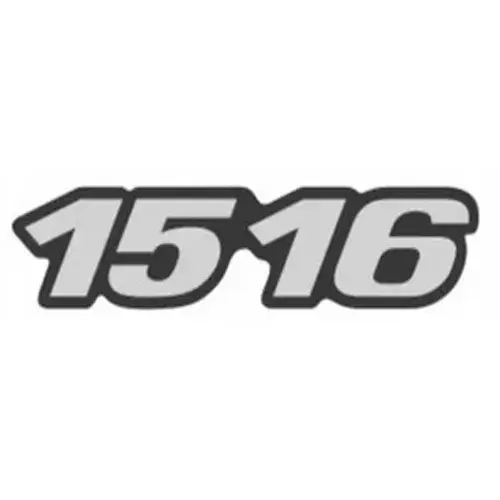 Emblema Caminhão MB 1516 Adesivo Resinado Lateral