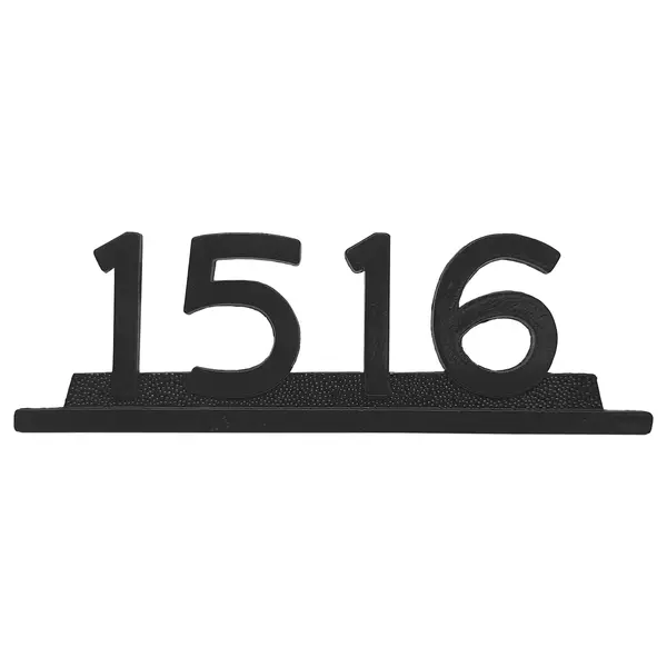 Emblema Caminhão MB 1516 Preto de Ferro Zamak