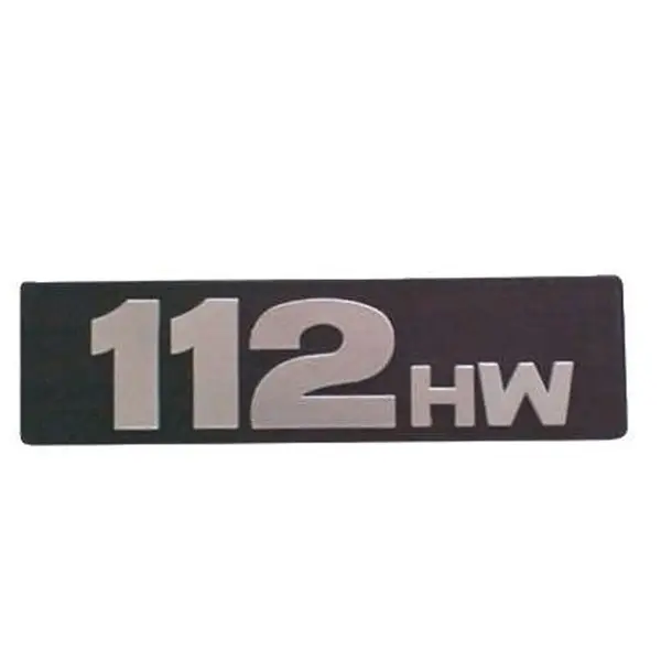 Emblema Caminhao Sc 112HW Plastico