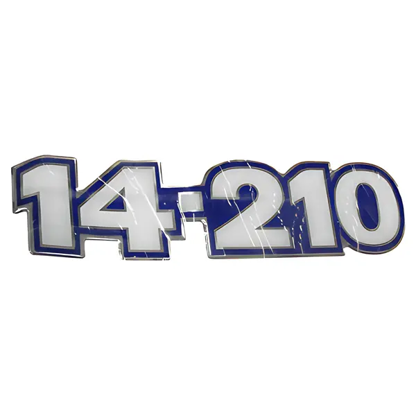 Emblema Caminhao VW 14210 Serie Azul — T14853687B